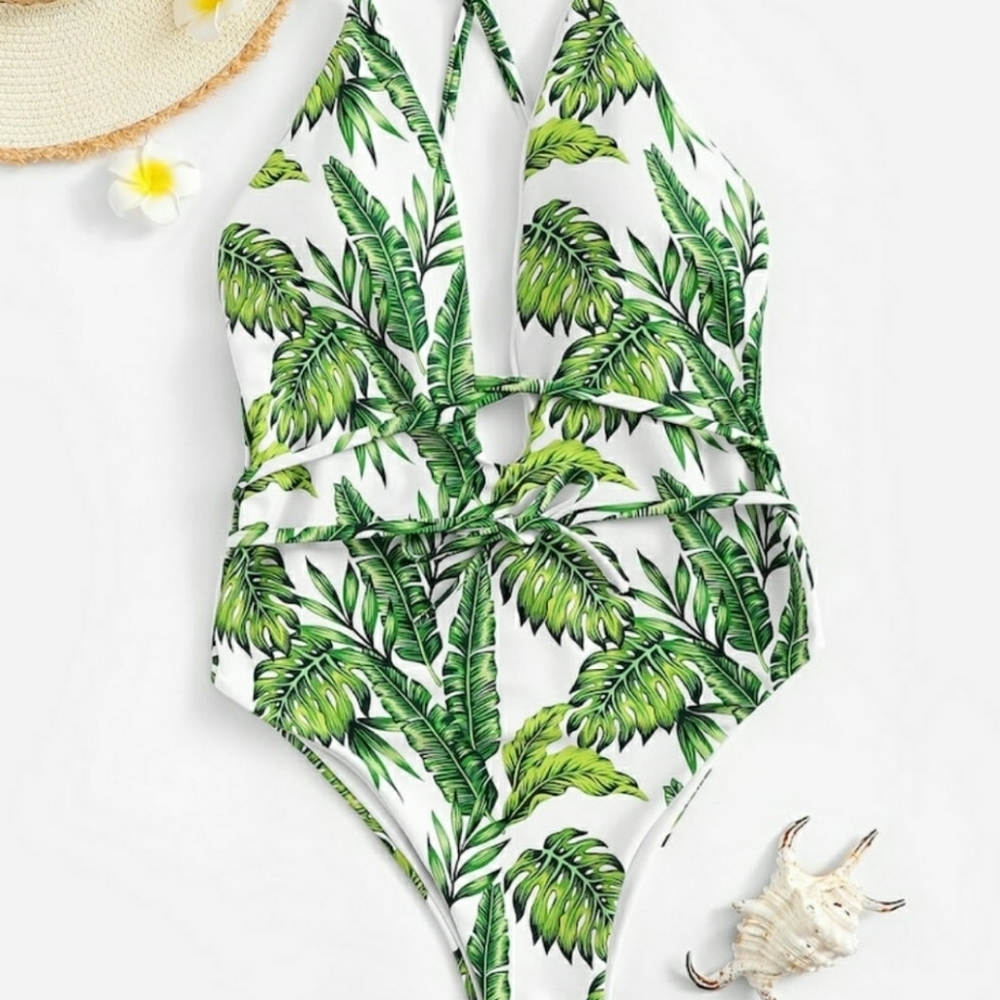 One piece bathing suit
